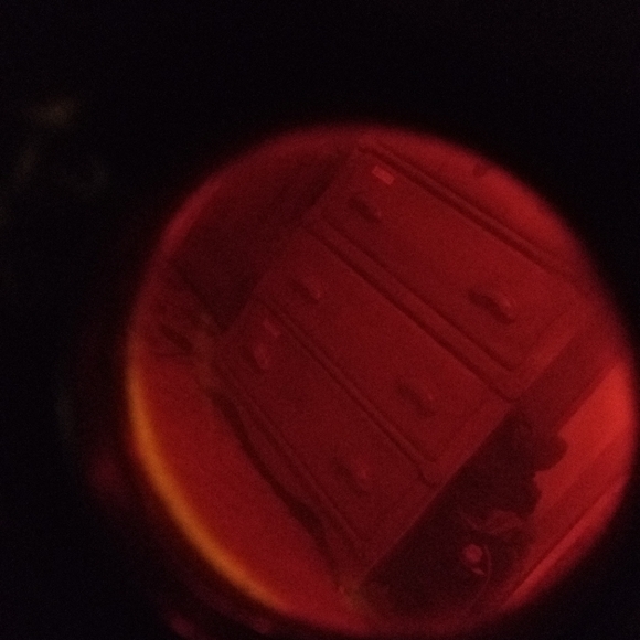 RARE **9/10 - Red quinoline cyanin dye Goggles Nightmare Vision Demon-Sight WW2 - Picture 9 of 9